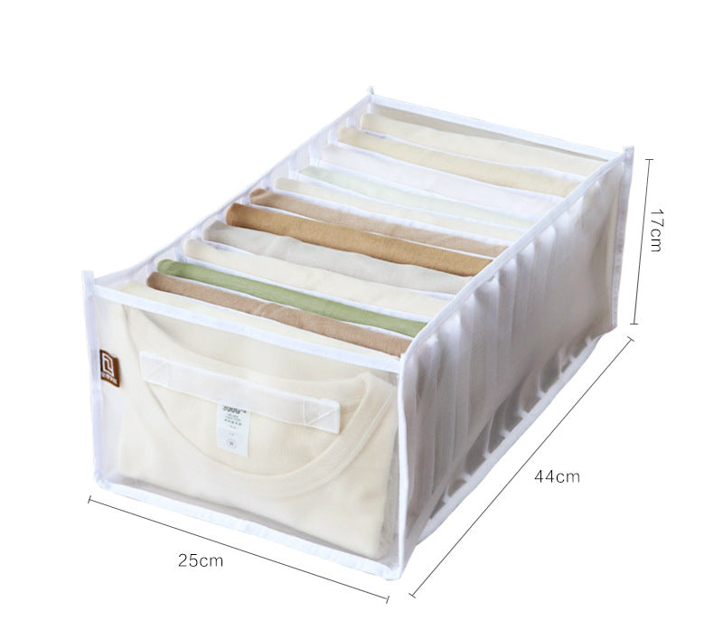 7 Grids Clothes Organizer