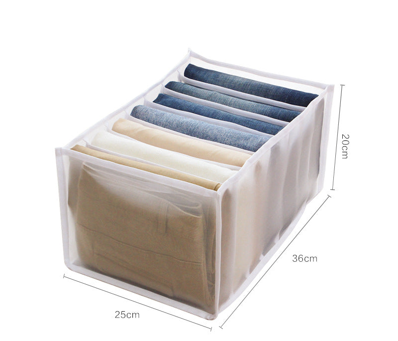 7 Grids Clothes Organizer