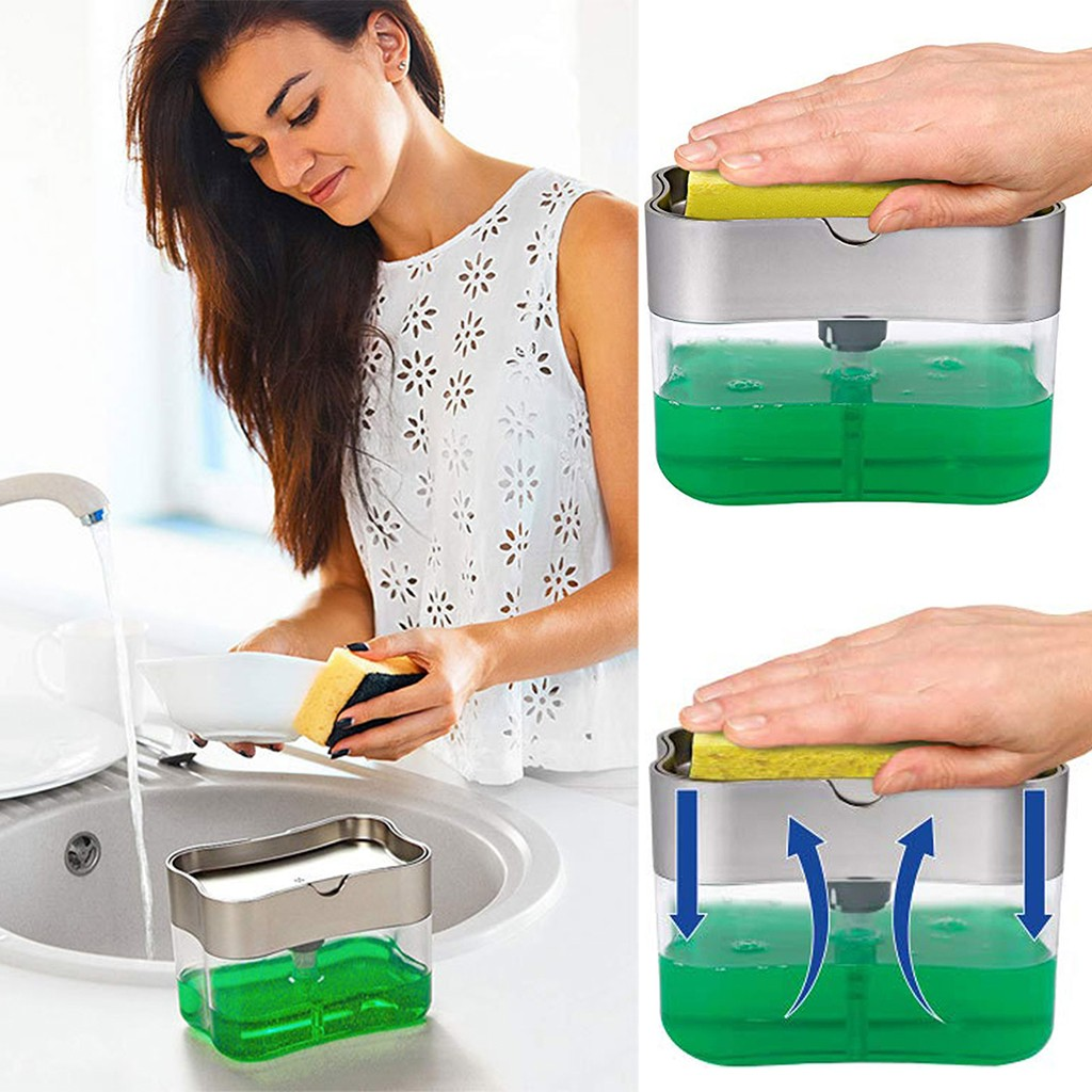 Multifunction Soap Sponge Dispenser