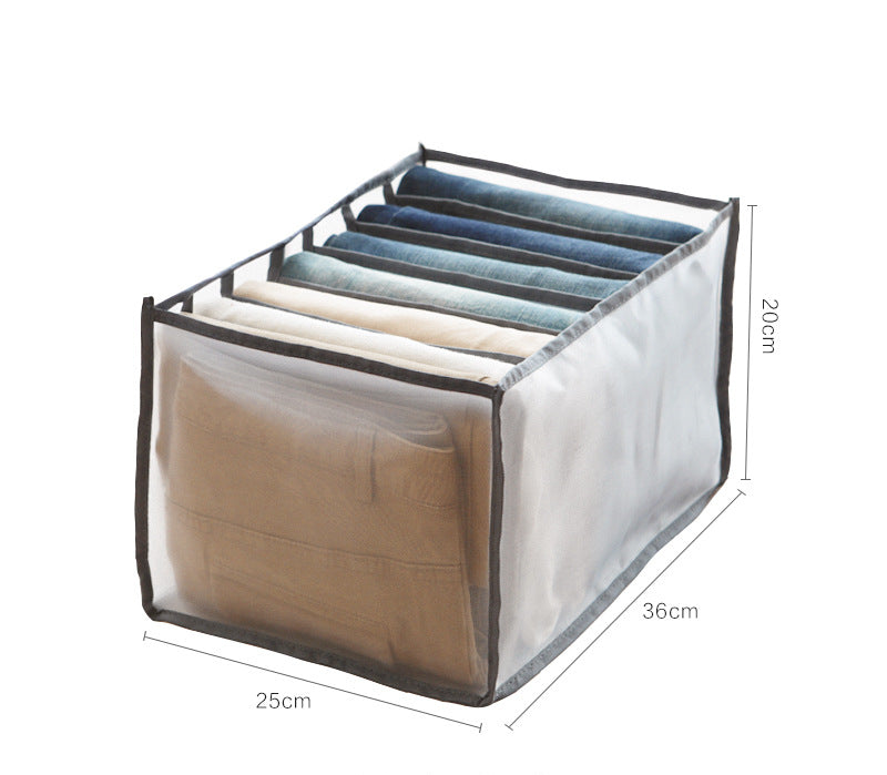 7 Grids Clothes Organizer