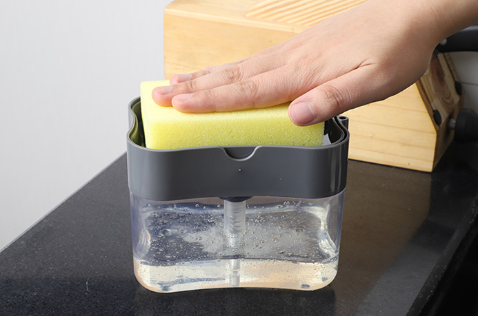 Multifunction Soap Sponge Dispenser