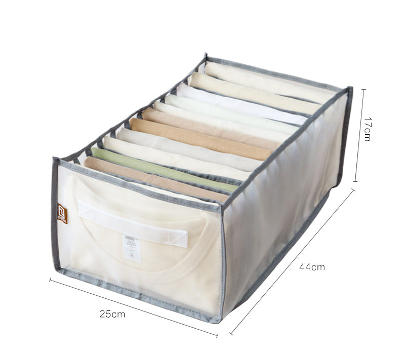 7 Grids Clothes Organizer